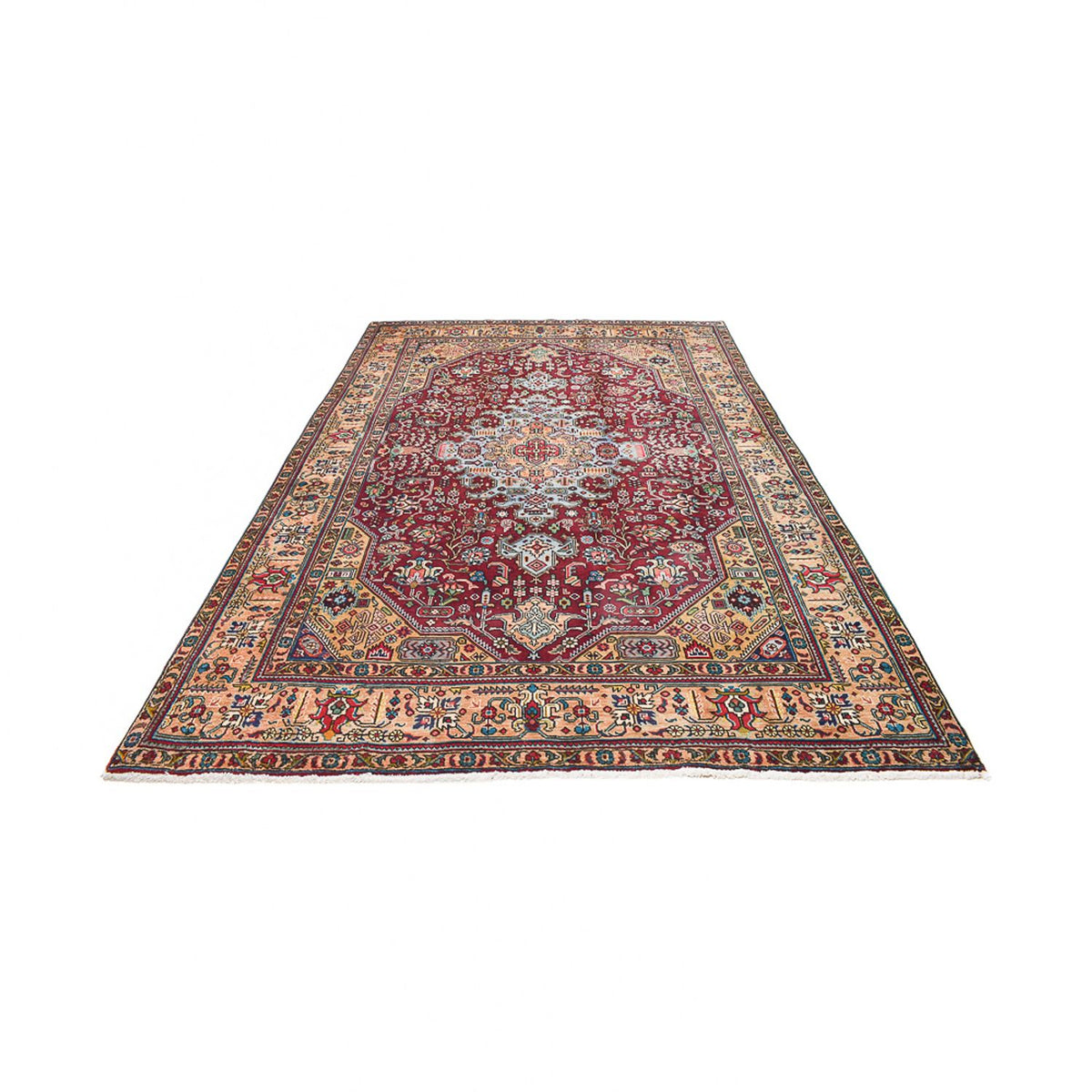 Tapis persan - Tabriz - Royal - 298 x 203 cm - rouge