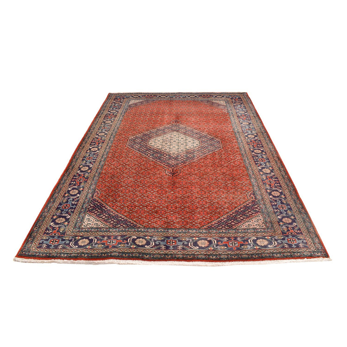 Tapis persan - Nomadic - 288 x 199 cm - orange