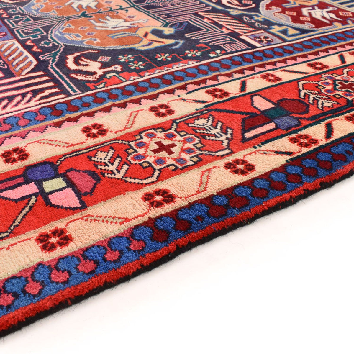 Tapis persan - Nomadic - 289 x 199 cm - multicolore