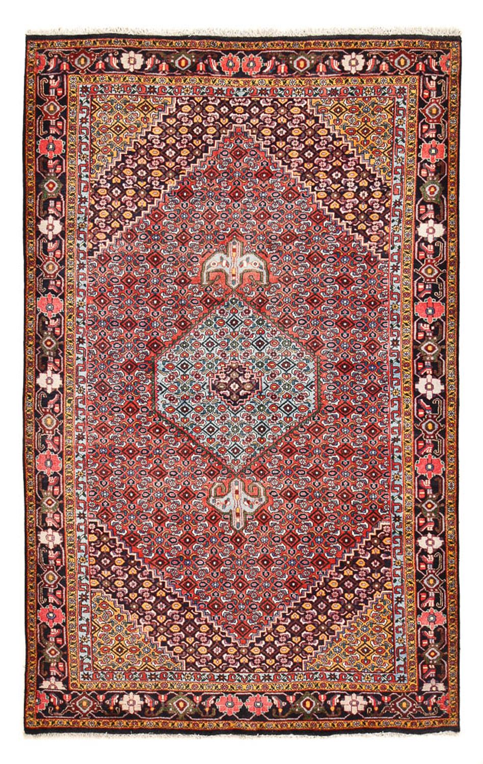 Tapis persan - Nomadic - 305 x 202 cm - rouge clair