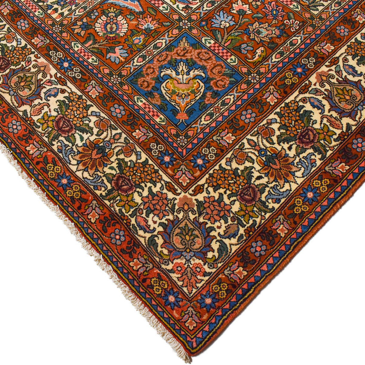 Tapis persan - Nomadic - 306 x 209 cm - multicolore
