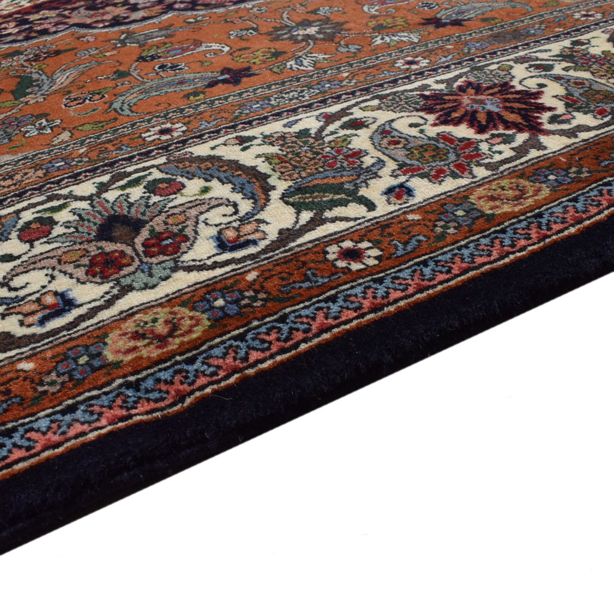 Tapis persan - Nomadic - 303 x 206 cm - rouge foncé