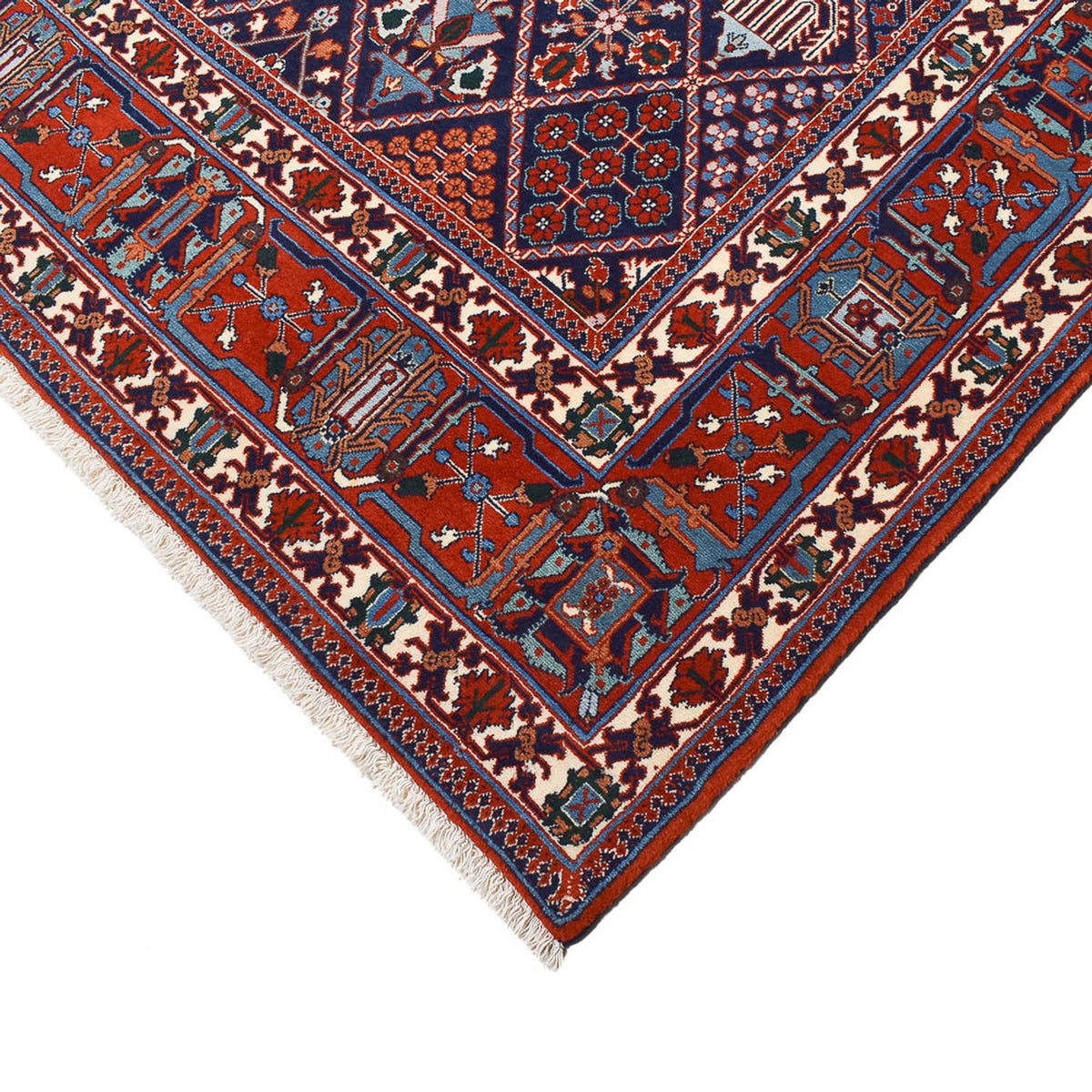 Tapis persan - Nomadic - 305 x 201 cm - rouille