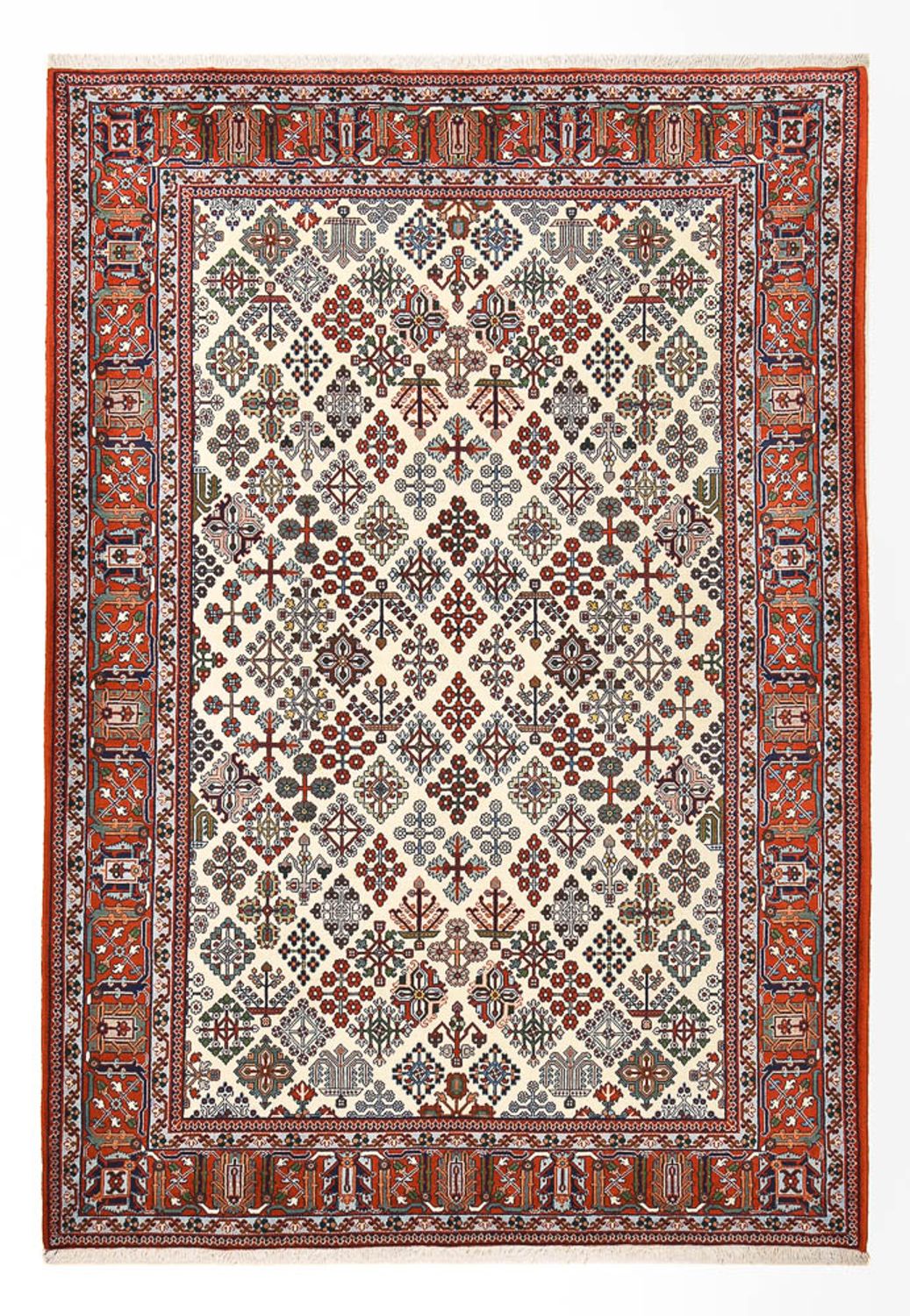 Tapis persan - Nomadic - 246 x 170 cm - crème