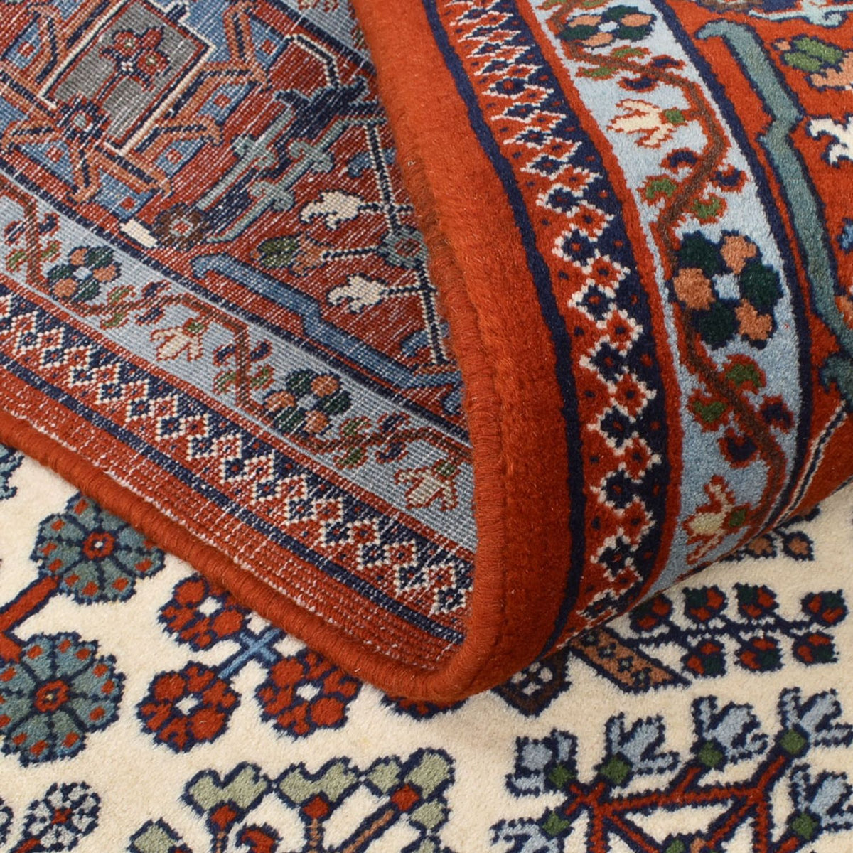 Tapis persan - Nomadic - 246 x 170 cm - crème