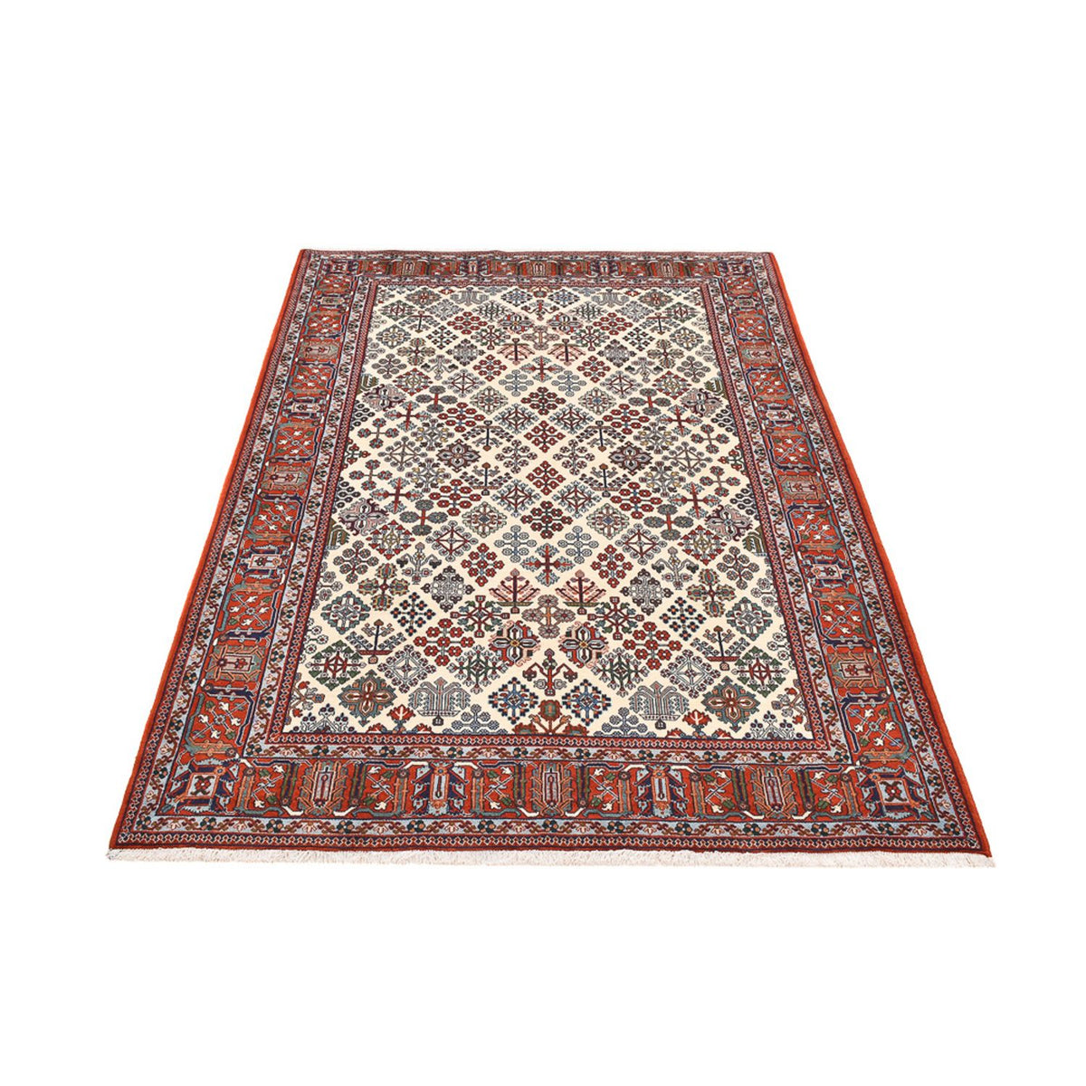 Tapis persan - Nomadic - 246 x 170 cm - crème
