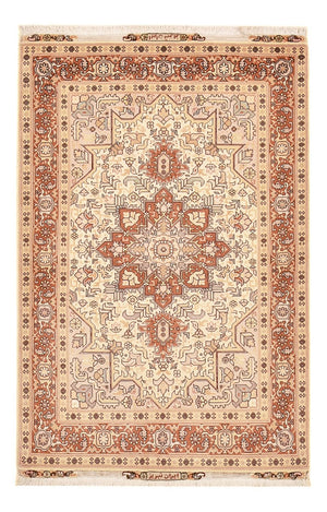 Tapis persan - Tabriz - Royal - 153 x 100 cm - beige clair