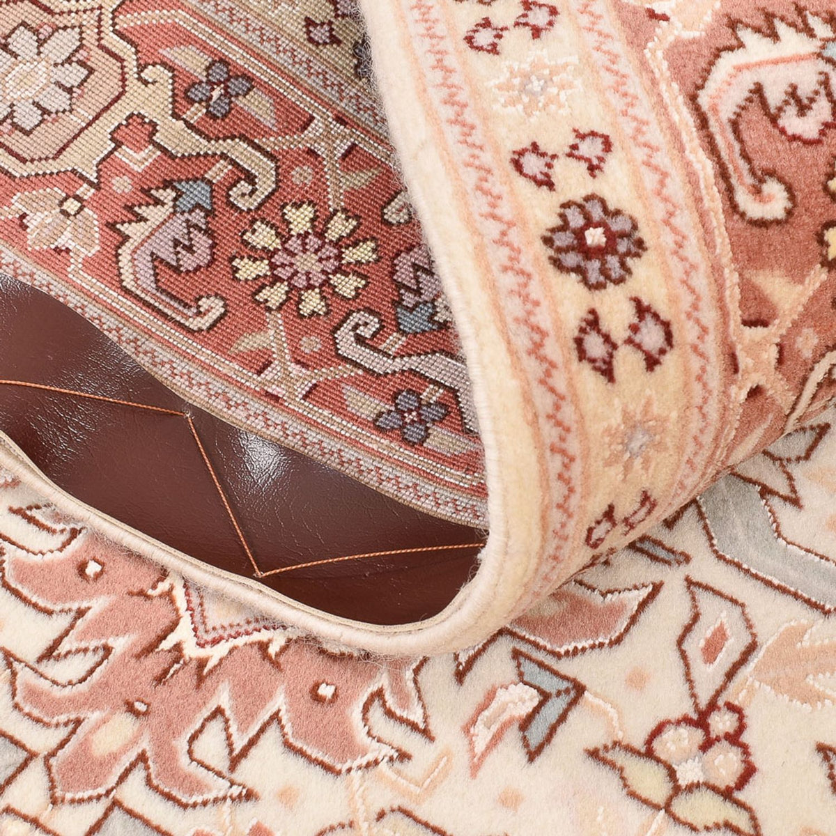 Tapis persan - Tabriz - Royal - 153 x 100 cm - beige clair