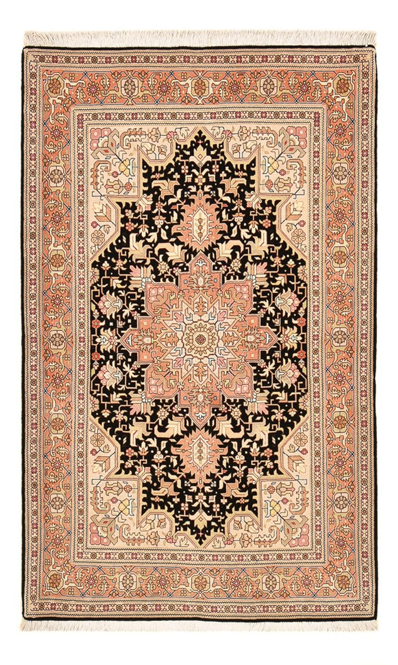 Tapis persan - Tabriz - Royal - 166 x 100 cm - bleu foncé