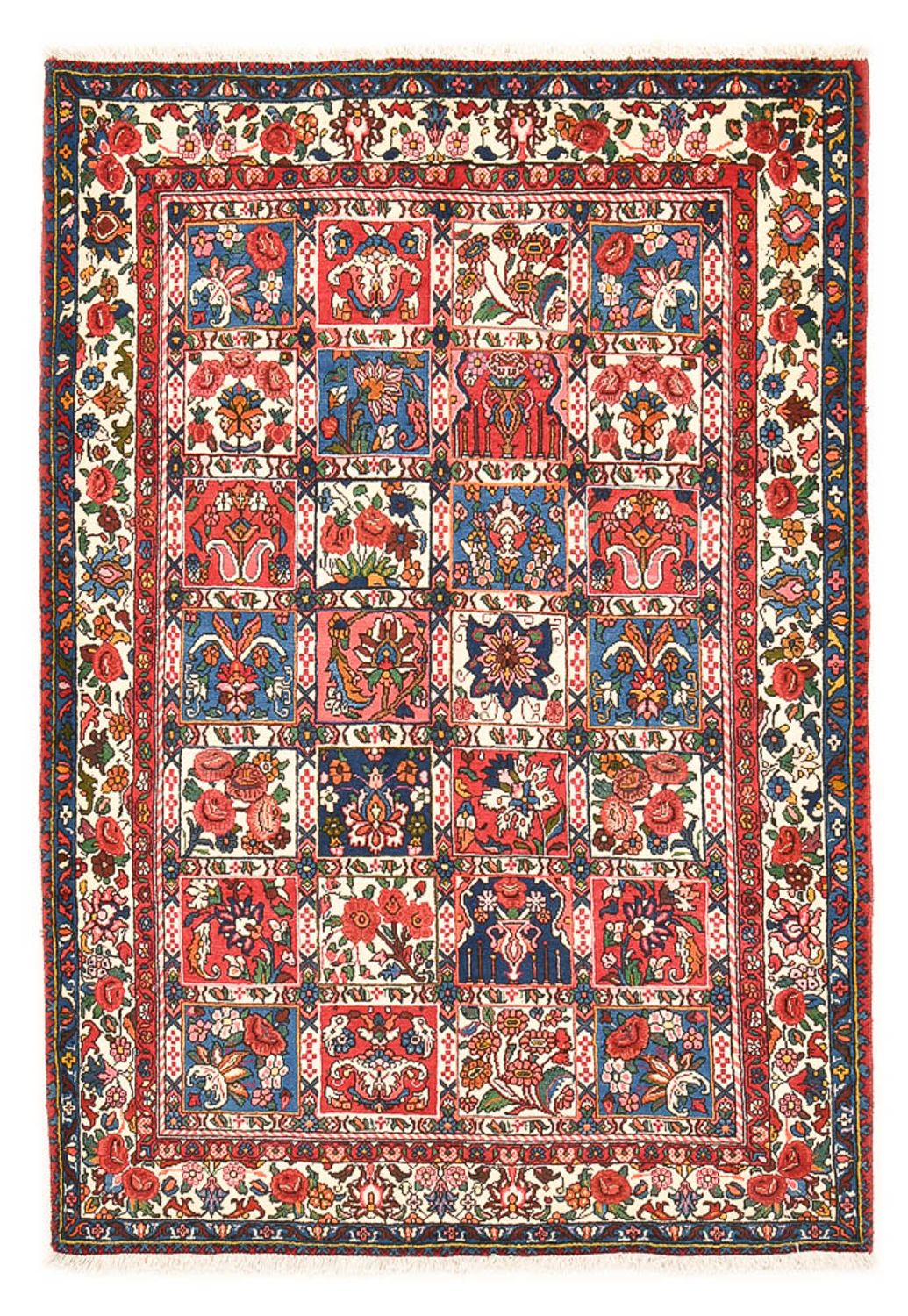 Tapis persan - Nomadic - 192 x 136 cm - multicolore