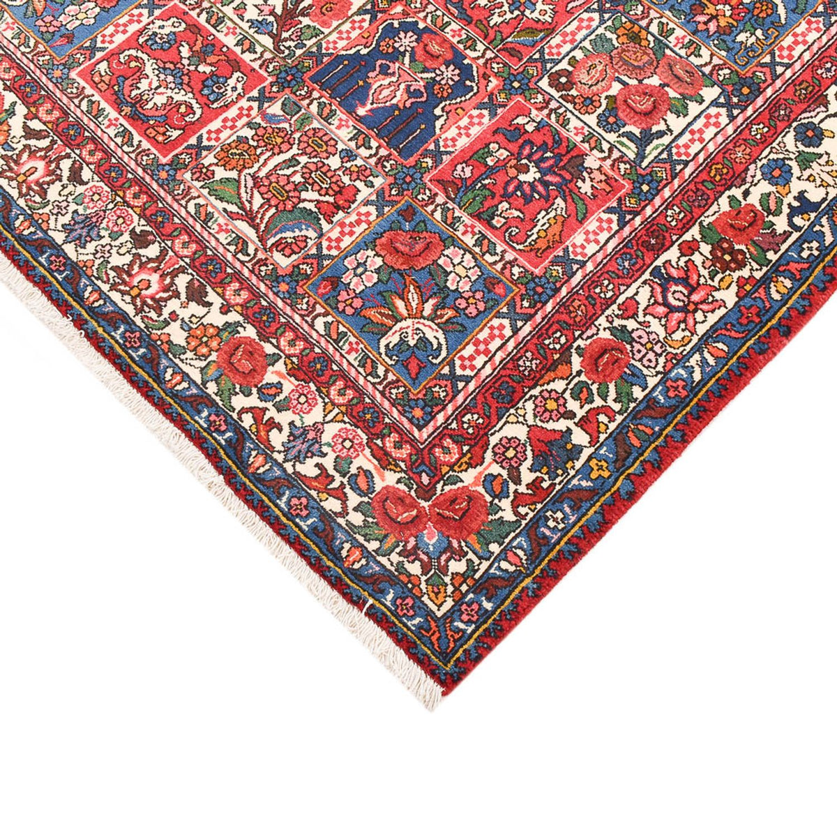 Tapis persan - Nomadic - 192 x 136 cm - multicolore