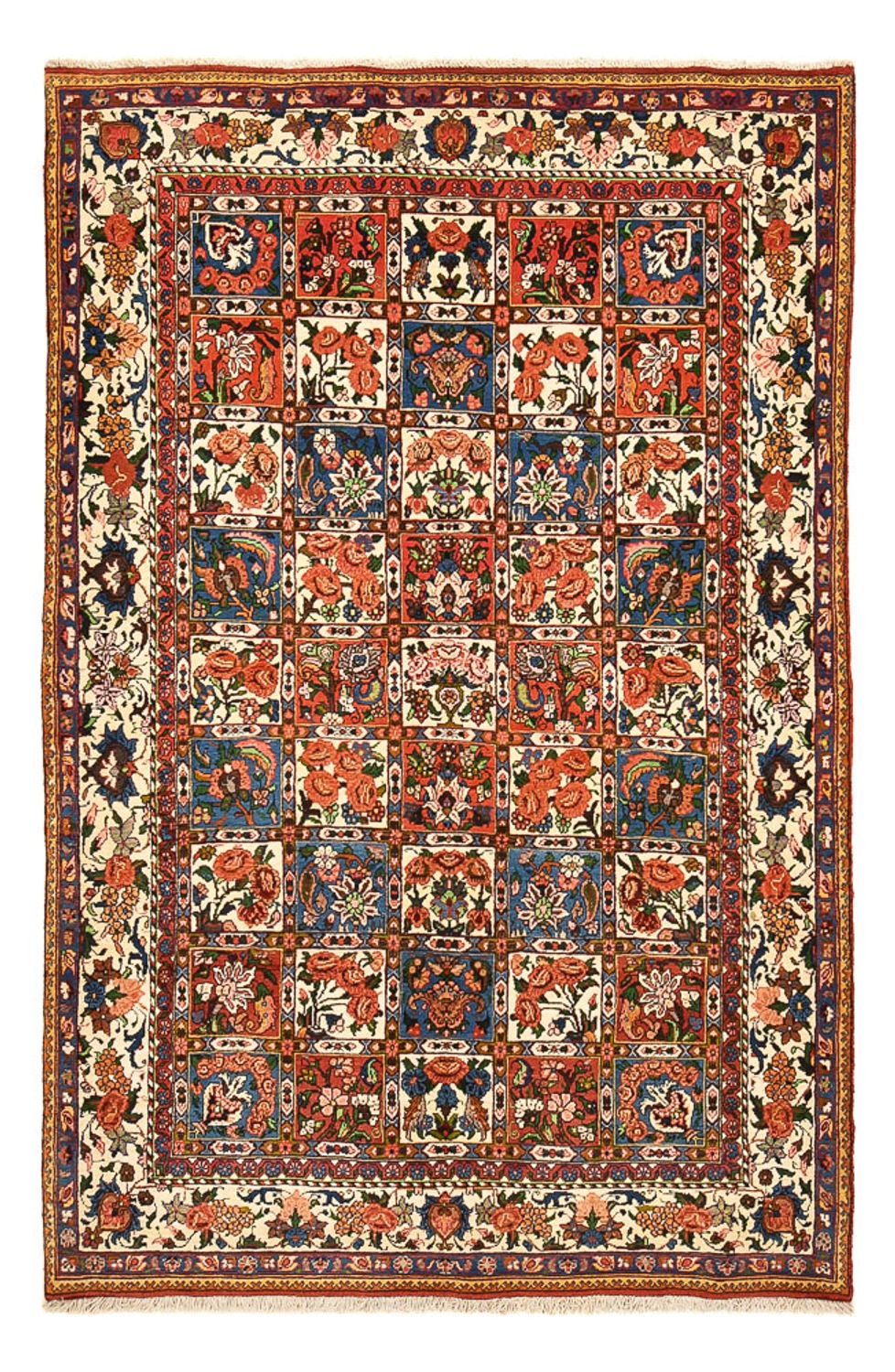 Tapis persan - Nomadic - 241 x 155 cm - multicolore