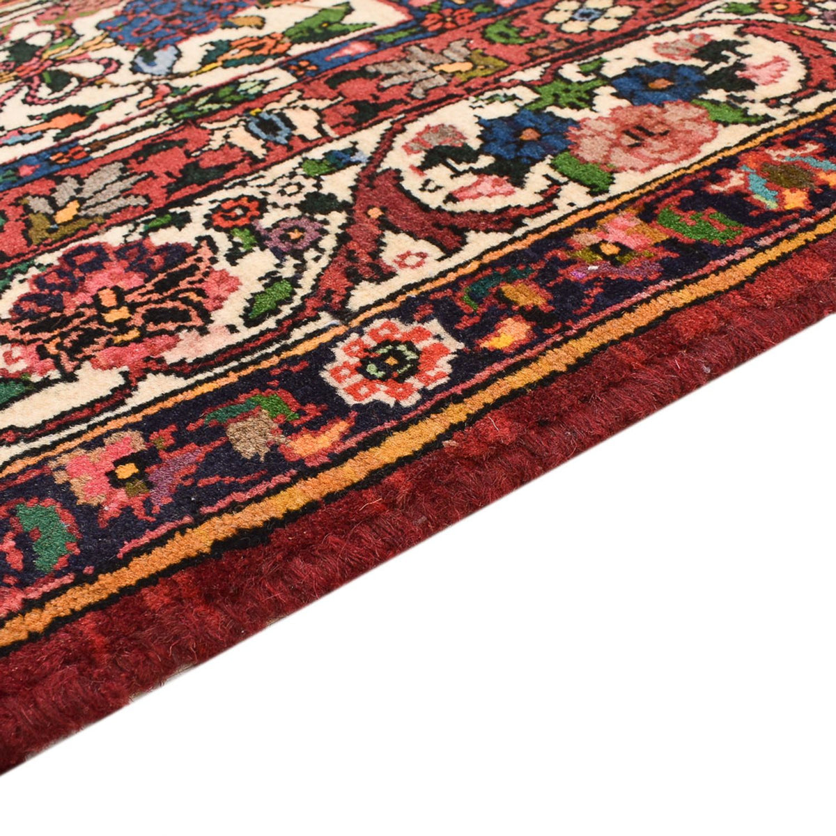 Tapis persan - Nomadic - 199 x 138 cm - multicolore
