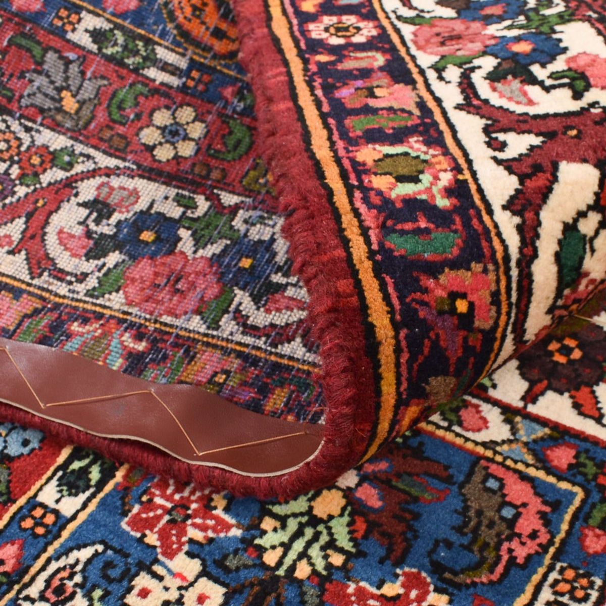 Tapis persan - Nomadic - 199 x 138 cm - multicolore