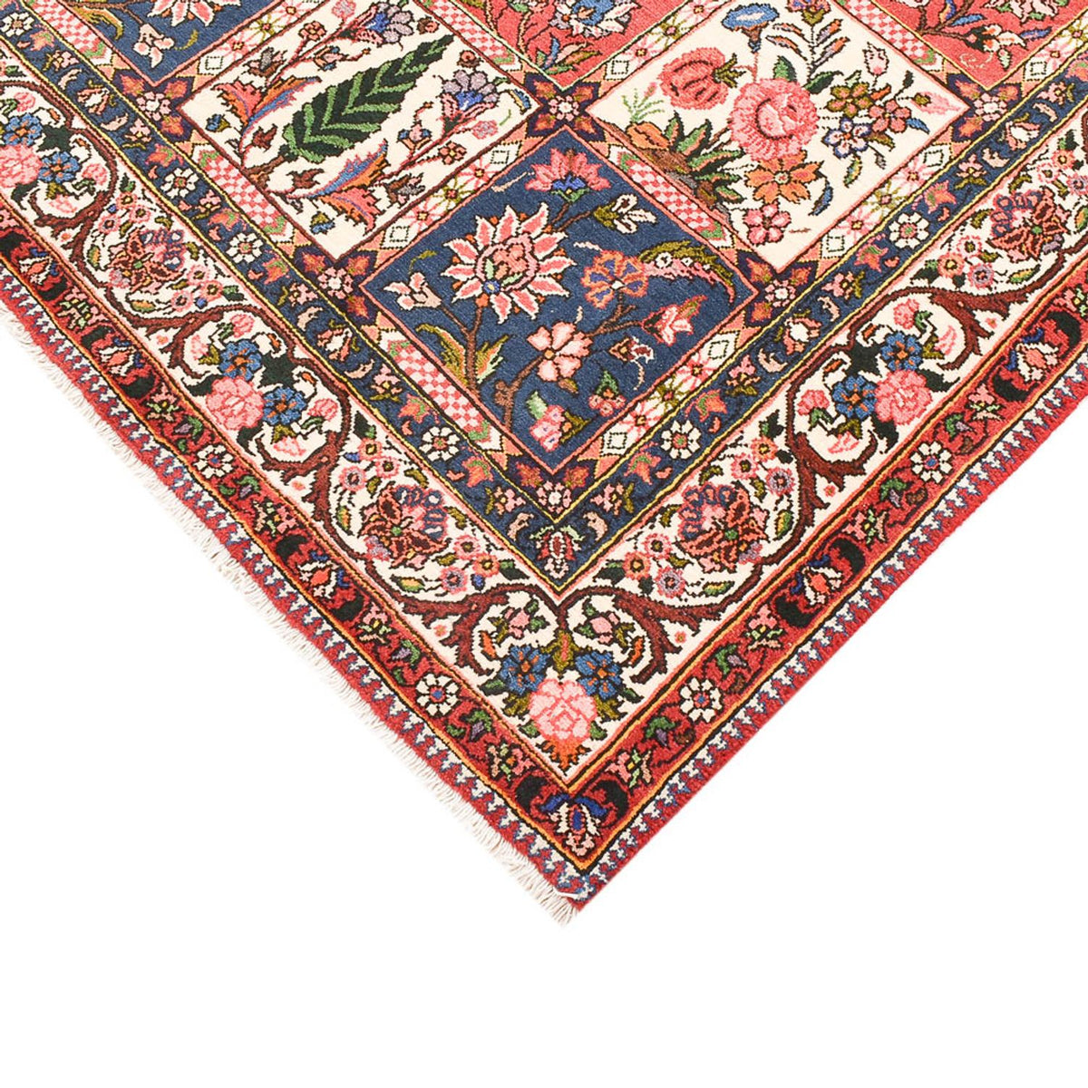 Tapis persan - Nomadic - 198 x 130 cm - multicolore