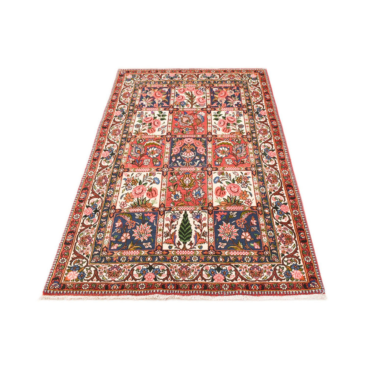 Tapis persan - Nomadic - 198 x 130 cm - multicolore