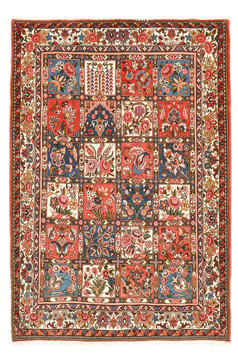 Tapis persan - Nomadic - 197 x 140 cm - multicolore