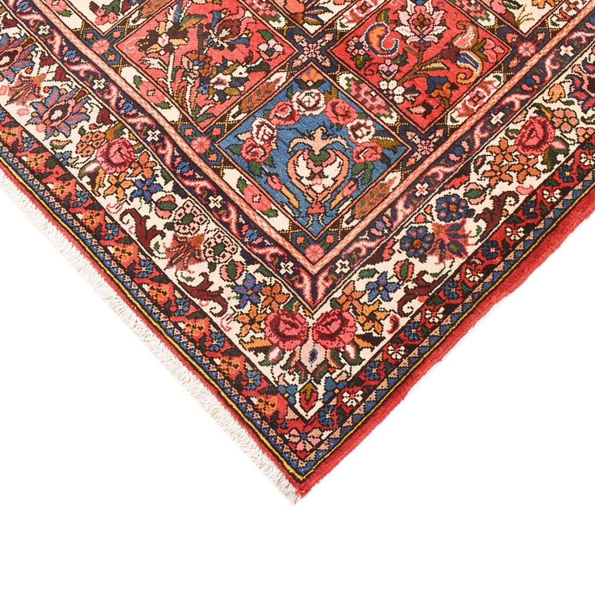 Tapis persan - Nomadic - 197 x 140 cm - multicolore