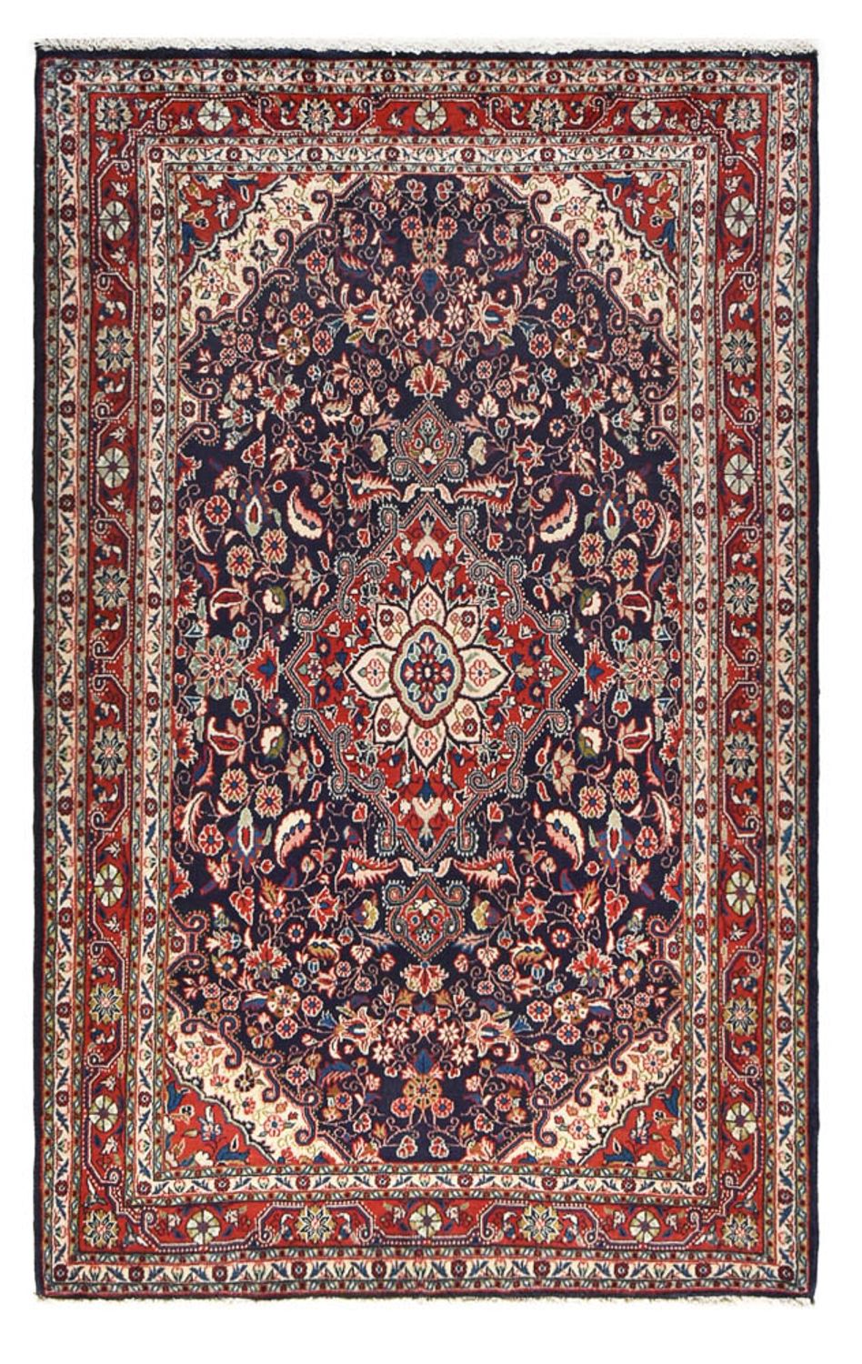 Tapis persan - Nomadic - 211 x 132 cm - multicolore