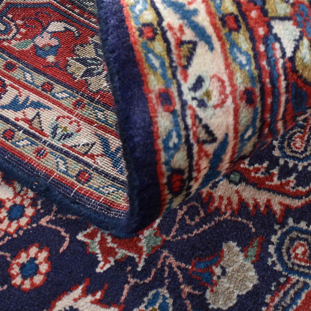 Tapis persan - Nomadic - 211 x 132 cm - multicolore