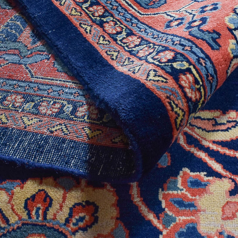 Tapis persan - Classique - 360 x 273 cm - bleu foncé