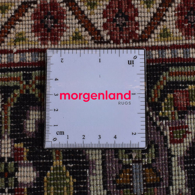 Tapis persan - Tabriz - Royal - 202 x 150 cm - marron foncé