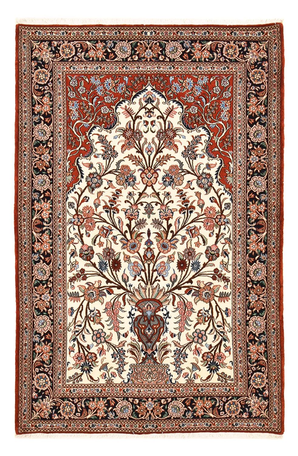 Tapis persan - Ghom - 205 x 140 cm - multicolore