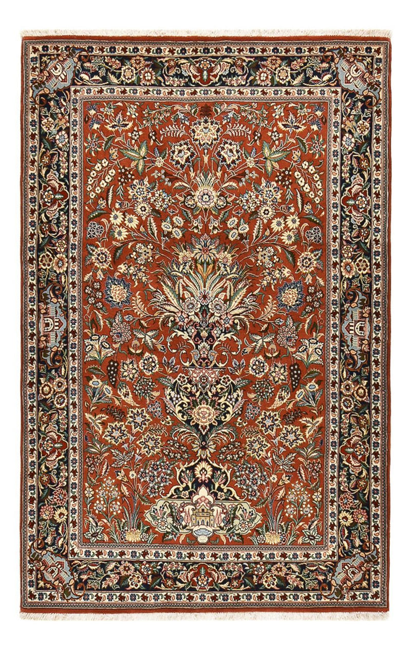 Tapis persan - Classique - 203 x 138 cm - rouille