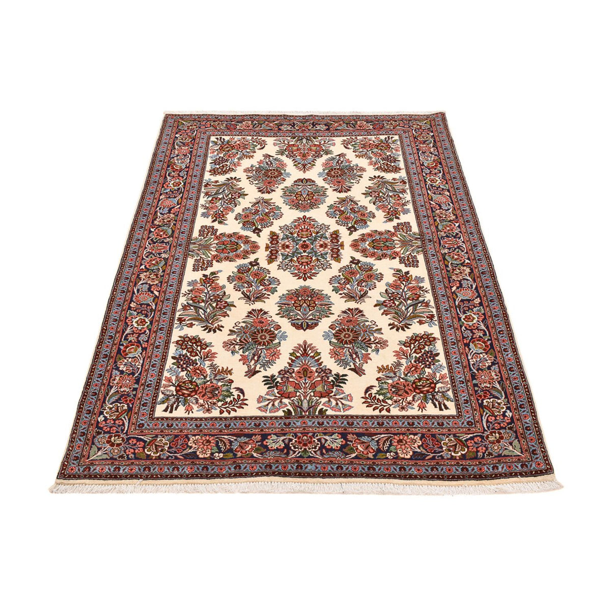 Tapis persan - Classique - 207 x 134 cm - beige foncé