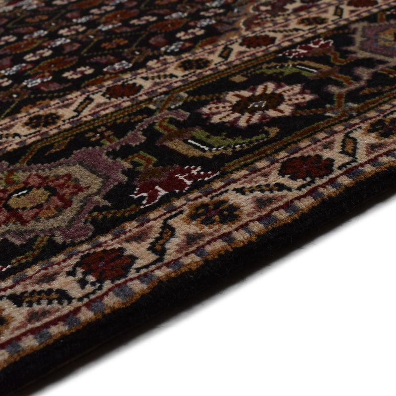Tapis persan - Tabriz - Royal - 196 x 148 cm - marron foncé