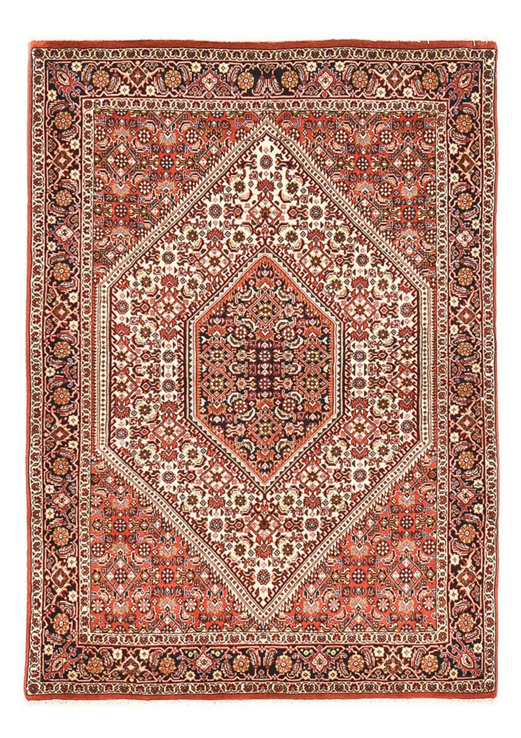 Tapis persan - Bidjar - 157 x 108 cm - rouge