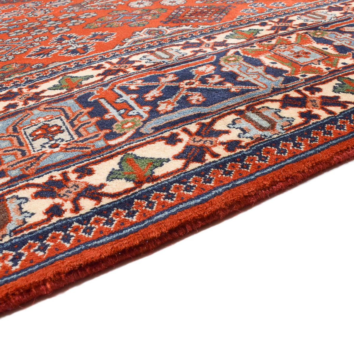 Tapis persan - Nomadic - 298 x 200 cm - rouge