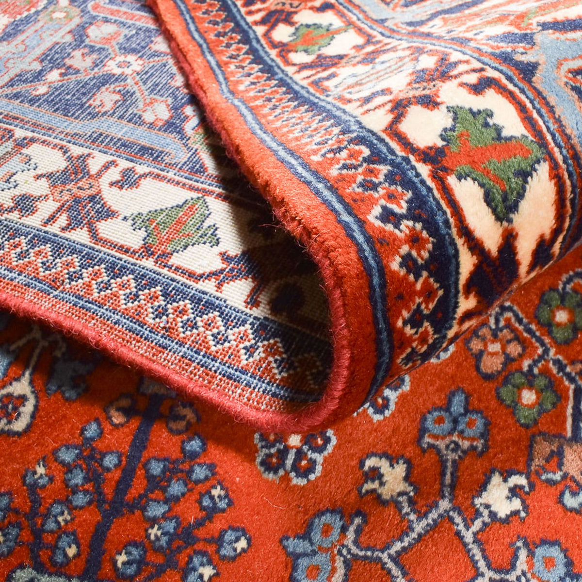 Tapis persan - Nomadic - 298 x 200 cm - rouge