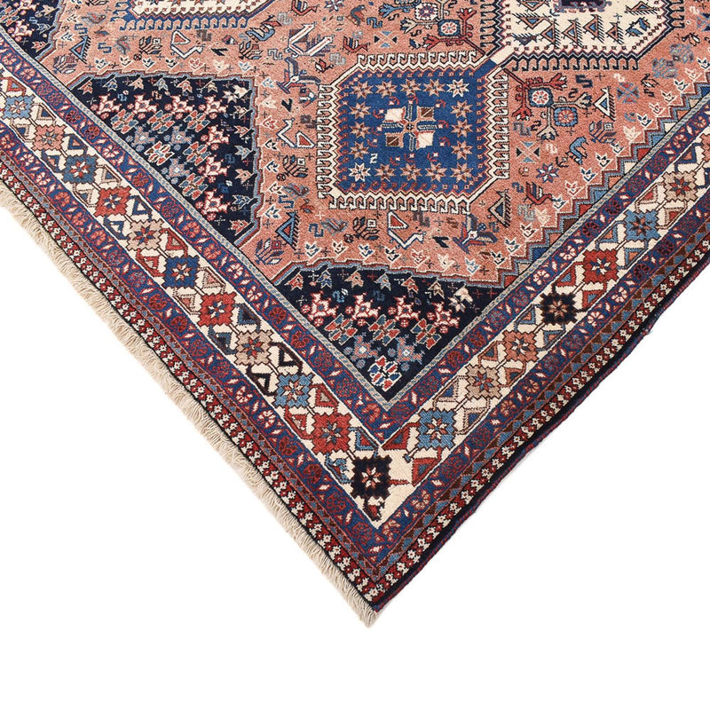 Tapis persan - Nomadic carré  - 203 x 193 cm - rouge clair