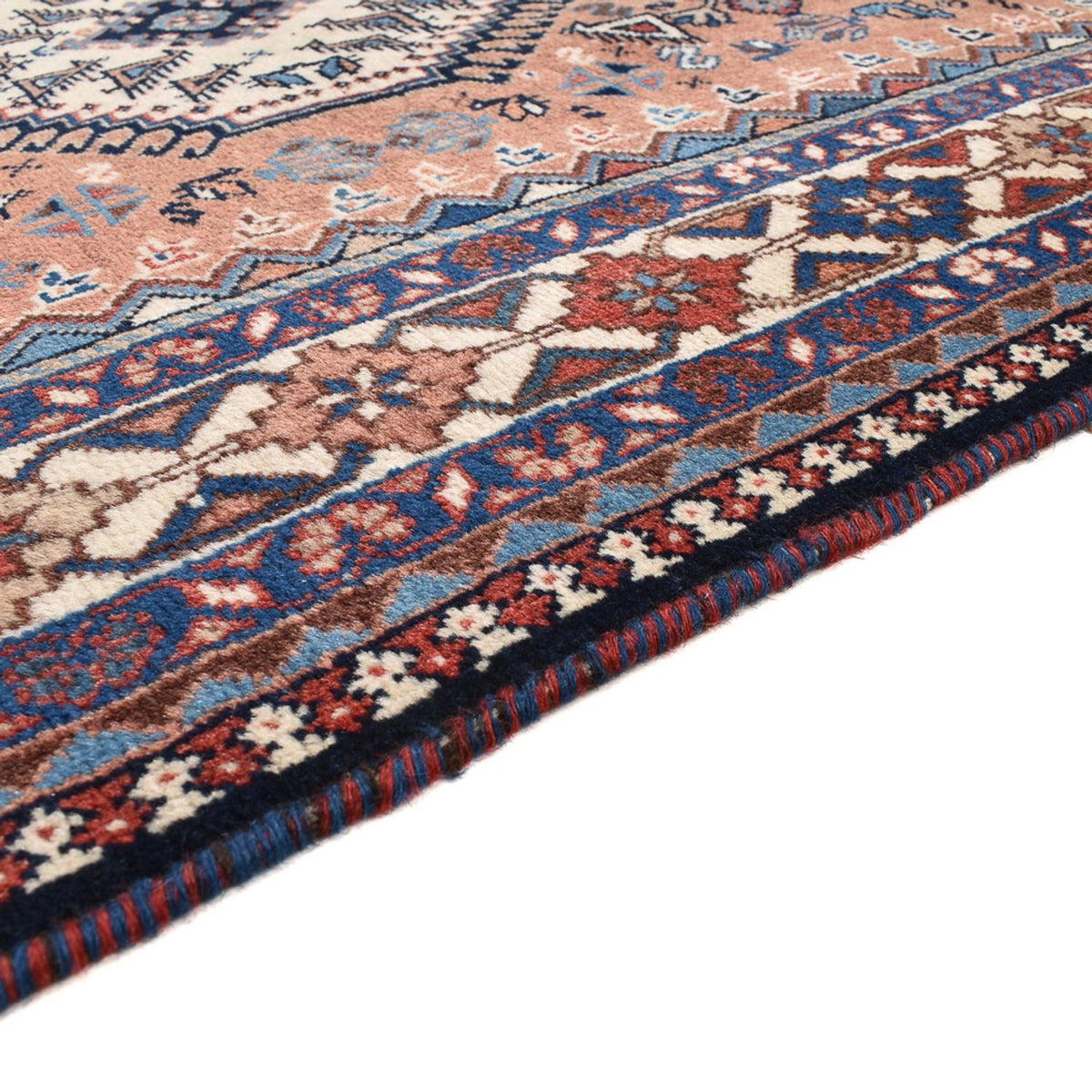 Tapis persan - Nomadic carré  - 203 x 193 cm - rouge clair