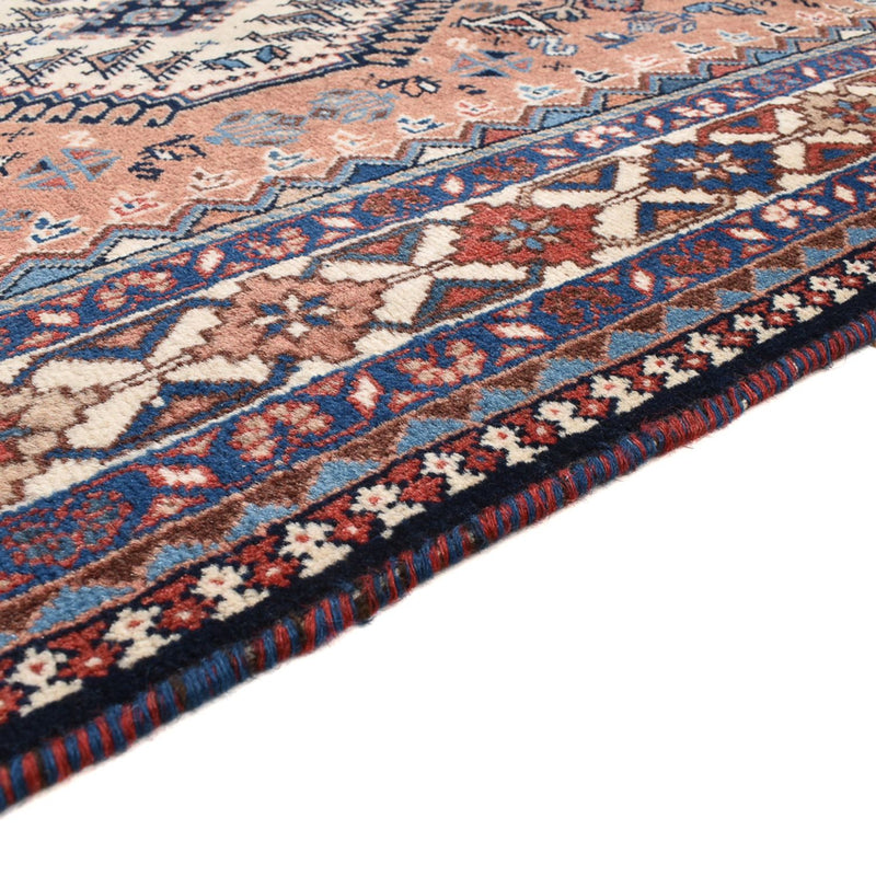 Tapis persan - Nomadic carré  - 203 x 193 cm - rouge clair