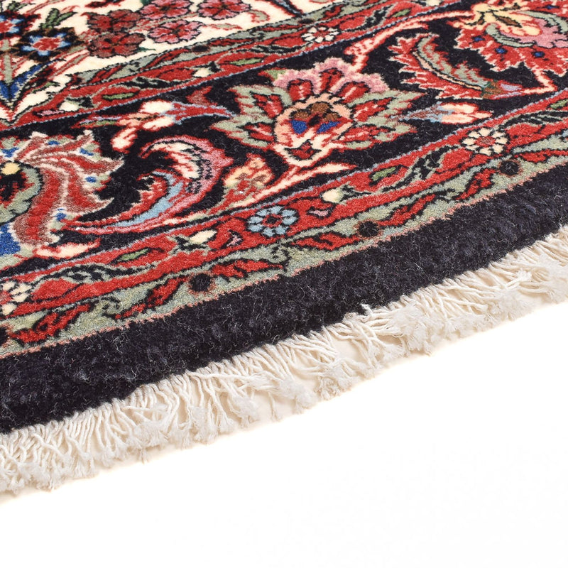 Tapis persan - Bidjar ronde  - 150 x 150 cm - rouge