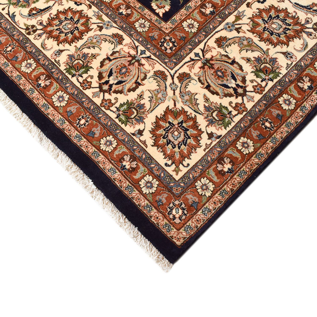 Tapis persan - Classique - Royal - 389 x 300 cm - bleu foncé