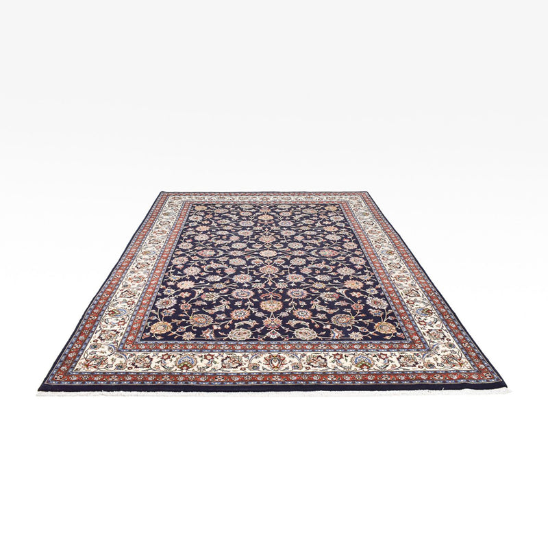 Tapis persan - Classique - Royal - 346 x 246 cm - bleu foncé