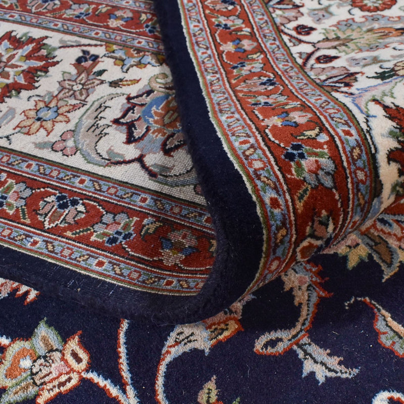 Tapis persan - Classique - Royal - 350 x 248 cm - bleu foncé