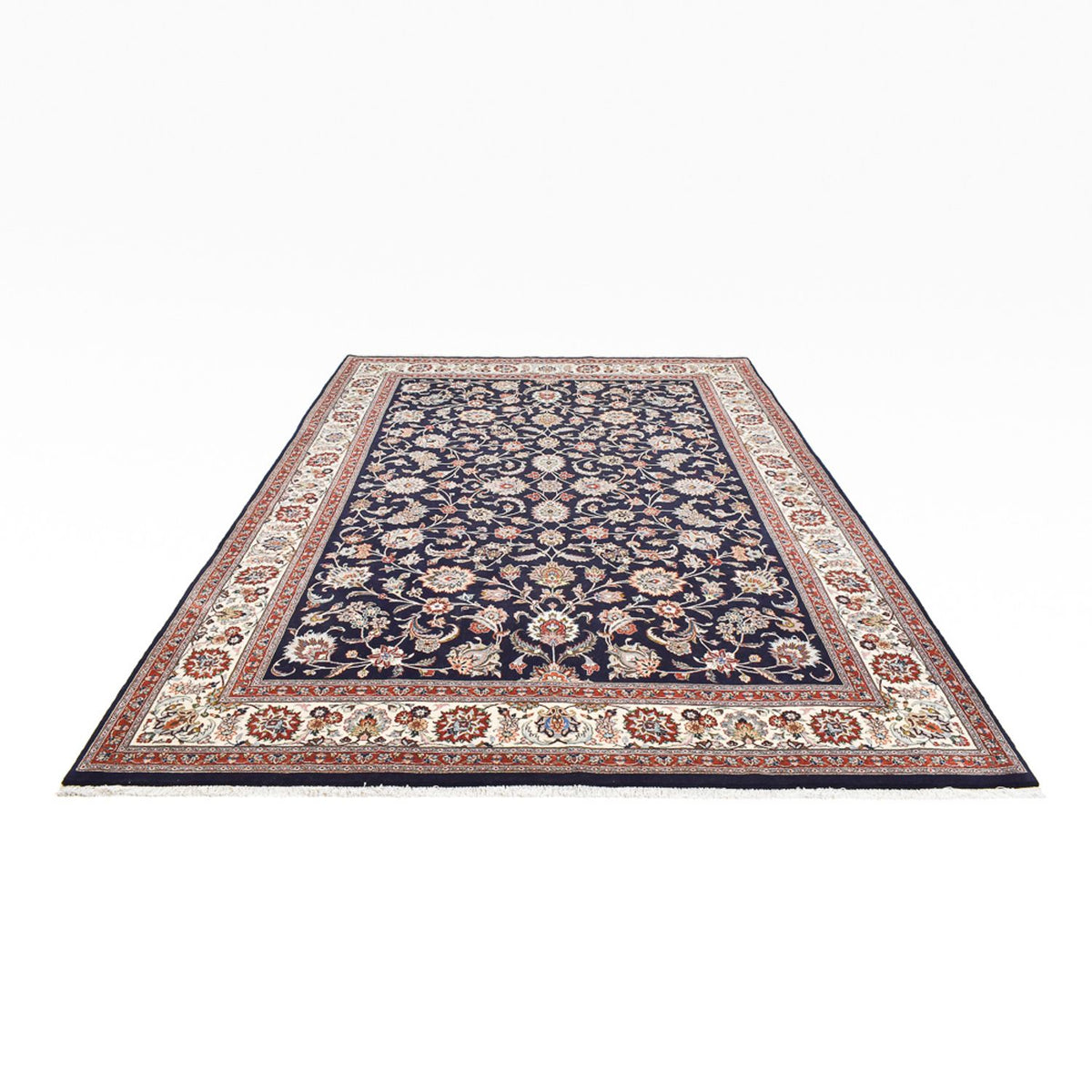 Tapis persan - Classique - Royal - 350 x 248 cm - bleu foncé