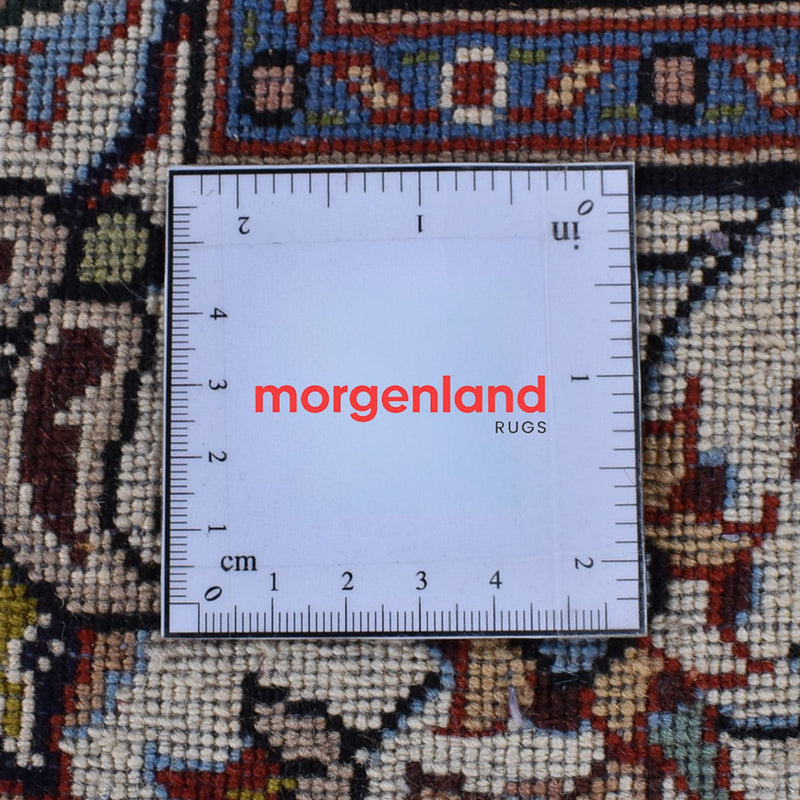 Tapis persan - Classique - Royal - 347 x 248 cm - bleu foncé