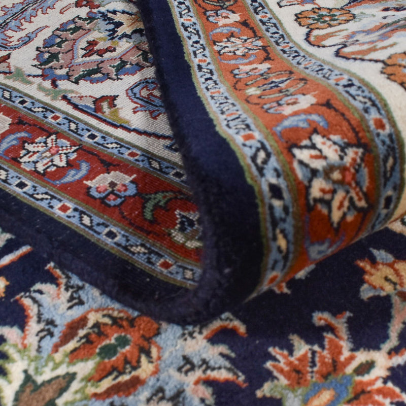 Tapis persan - Classique - Royal - 332 x 249 cm - bleu foncé