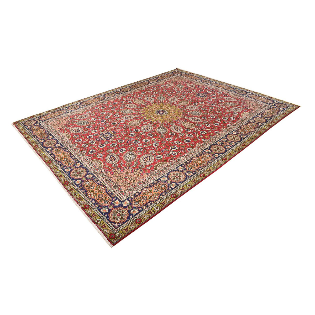 Tapis persan - Tabriz - Royal - 345 x 261 cm - rouge