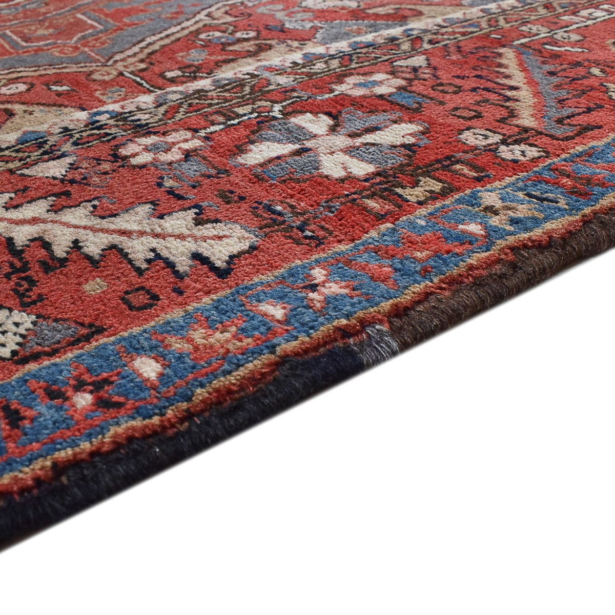 Tapis persan - Nomadic - 387 x 268 cm - rouge