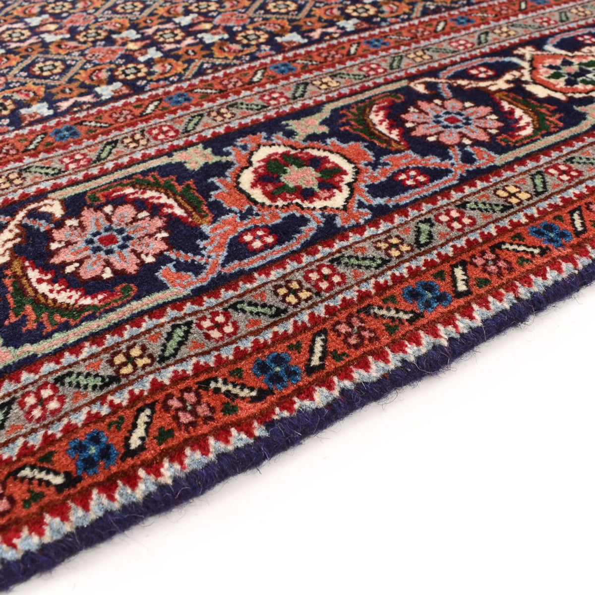Tapis persan - Nomadic - 288 x 200 cm - rouge bordeaux