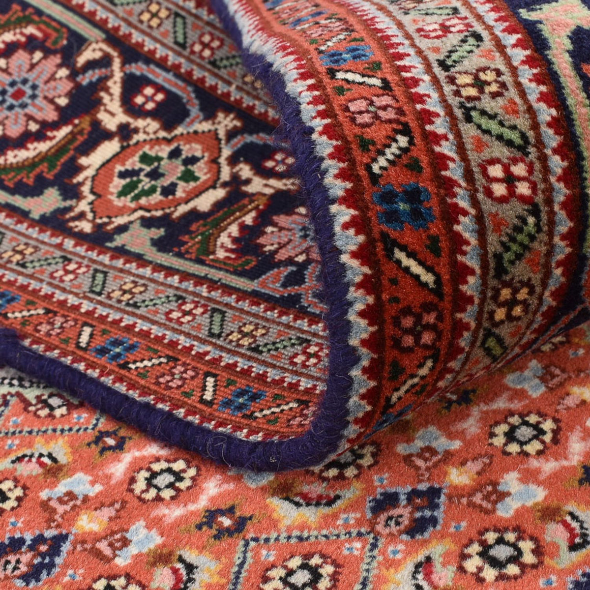 Tapis persan - Nomadic - 288 x 200 cm - rouge bordeaux