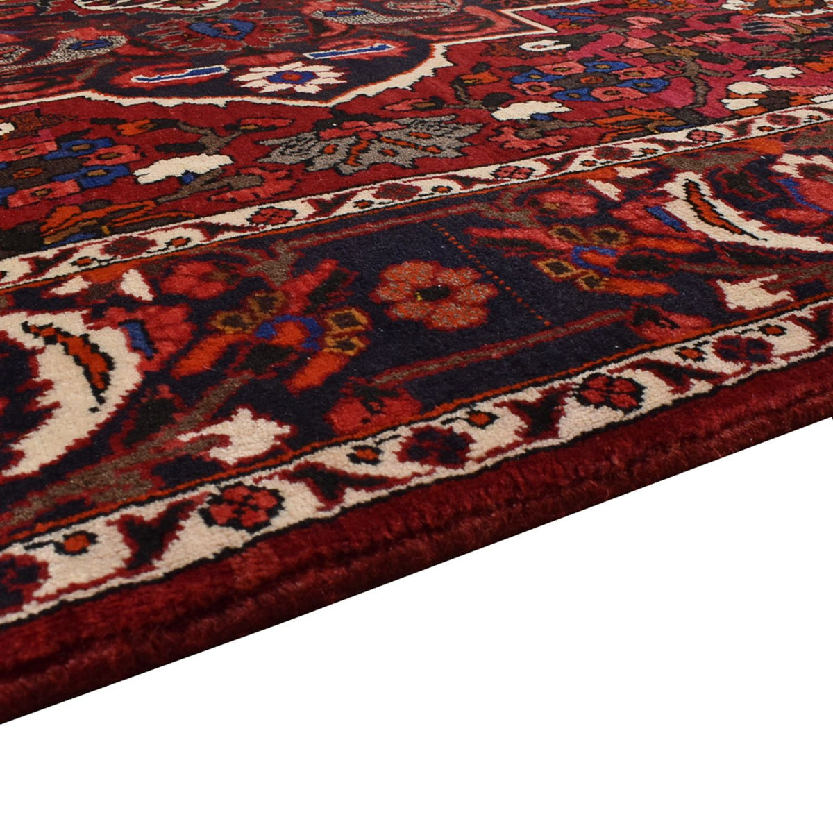 Tapis persan - Nomadic - 313 x 203 cm - rouge foncé