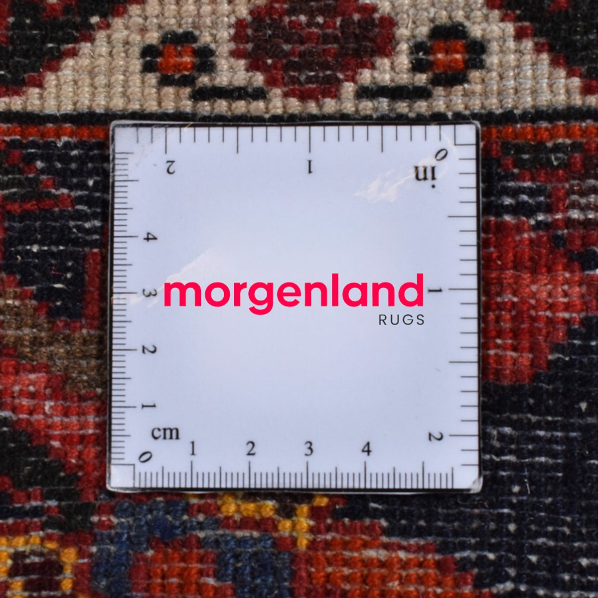 Tapis persan - Nomadic - 313 x 203 cm - rouge foncé