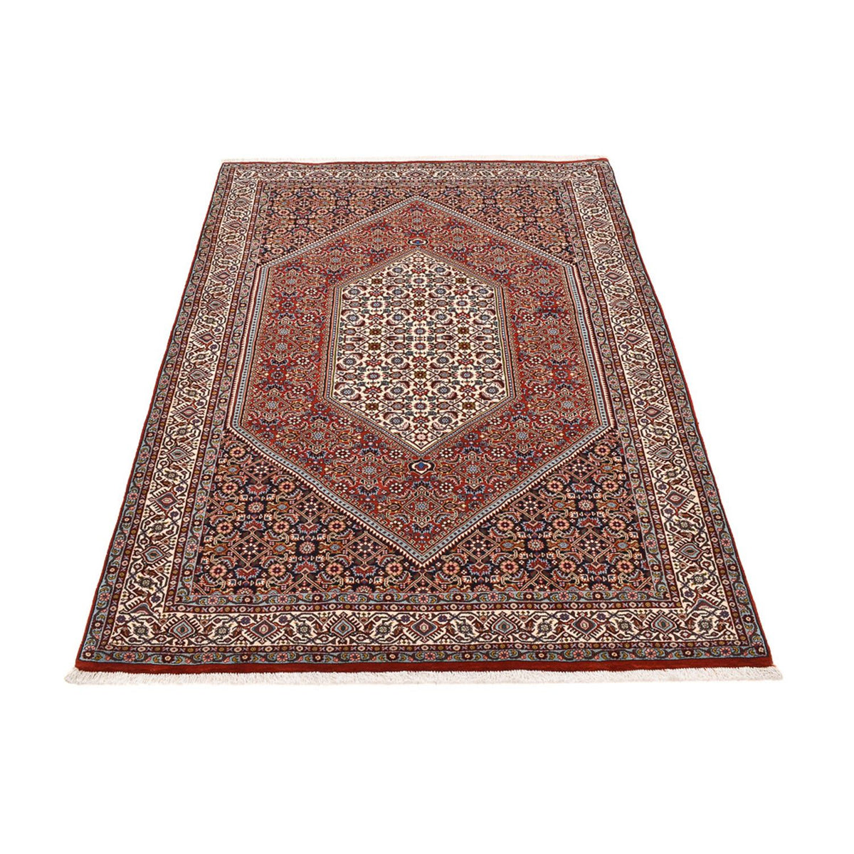 Tapis persan - Bidjar - 214 x 147 cm - rouille